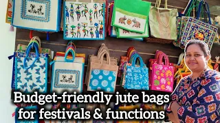 Budget-friendly wholesale jute bags for festivals | Gifting collection