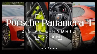 Porsche Panamera 2023 4 E-Hybrid 2.9 V6 462 KM | test drive POV #121 | E.Goista