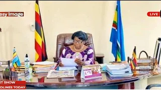 Hon Rebecca Kadaga assumes office without attending the swearing in ceremony