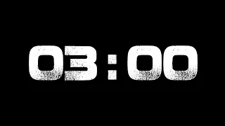 Countdown - 3 minutes (timer)