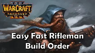 Warcraft 3: Reforged | Build Order | Human | Fast Riflemen