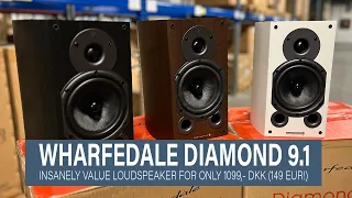 Wharfedale Diamond 9.1 - Incredible loudspeaker for 149 eur.