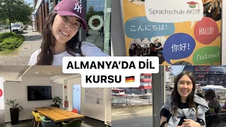 Almanya’da dil kursu fiyatları ve işleyişi🇩🇪| Yurtdışında üniversite için dil kursu| ALMANYA VLOG✨