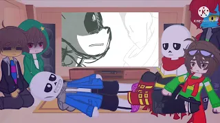 Undertale Reacts to Ink's Past