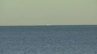 VIDEO: Military ship off Myrtle Beach coast after Chinese spy balloon shot down