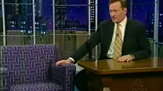 Conan Says Goodbye to His Old Set - 8/17/2001