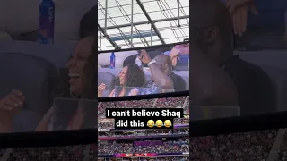 Shaq with the funniest moment in Super Bowl history! #shorts 😂