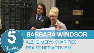 Dame Barbara Windsor: Alzheimer's charities praise her activism | 5 News