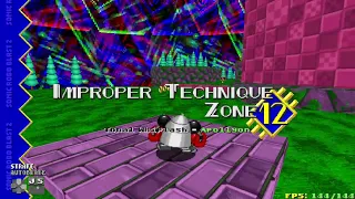 Srb2 ChaotixChars | Bomb & Heavy | Improper Technique zone 12 speedrun (0.40.20 & 0.35.40)