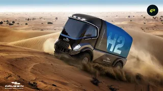 Gaussin's H2 racing truck is all set to race in Dakar Rally