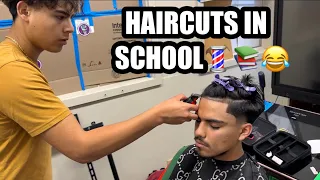 I TURNED MY HIGH SCHOOL INTO A BARBERSHOP!