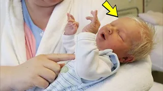 The doctors were shocked when they saw the baby! This is the first time they've seen it!