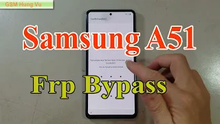 Samsung A51 Frp Bypass / Google Account lock Android 10 no Pc New Solution 2020.