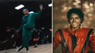 Chris Brown Dance To Michael Jackson's Thriller For His AMAs Performance (Was canceled)