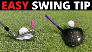 EASY GOLF TIP that will help both your DRIVER SWING and IRON SWING