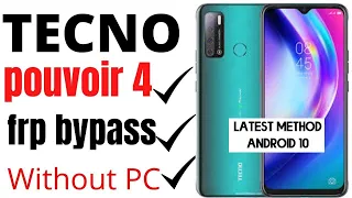 TECNO POUVOIR 4 Hard Reset | Tecno Pouvoir 4 Pro Pattern Unlock | Tecno All Model Frp Bypass