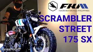 Fekon Motors | SCRAMBLER STREET 175 Price Specs Features 2021 PH Review