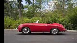 1954 Porsche 356 Speedster Signal Red