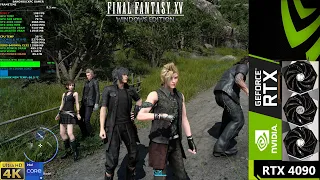 Final Fantasy XV Maximum Settings 4K | RTX 4090 | i9 12900K 5.3GHz