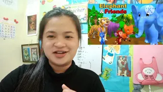 The Elephant and Friends .reading stories for kids