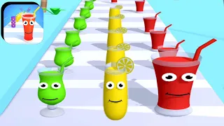 Juice Run - All Levels Gameplay Walkthrough iOS, Android || B8 Gamer