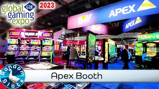 #G2E2023 APEX Booth Slot Machine Preview