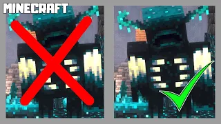 MINECRAFT | How to Turn Off Warden Spawning!