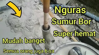 kuras sumur bor sendiri