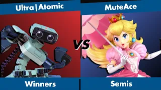 Battle for Bryan!!! 4 Winners Semis – UTA|EXE|Ultra|Atomic (R.O.B.) vs MuteAce (Peach)