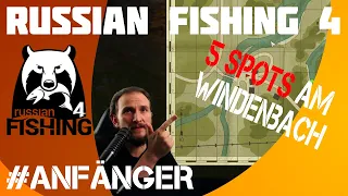 Russian Fishing 4 #5 SPOTS - Windenbach