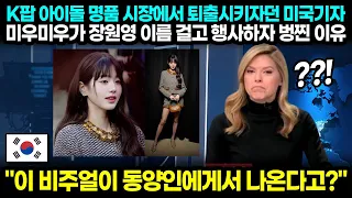 K팝 아이돌 명품 시장에서 퇴출시키자던 미국기자 미우미우가 장원영 이름 걸고 행사하자 벙찐 이유 "이 비주얼이 동양인에게서 나온다고?" l 해외반응 한류