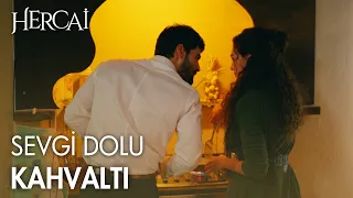 Miran ve Reyyan kahvaltı hazırlıyor🍳- Hercai Efsane Sahneler