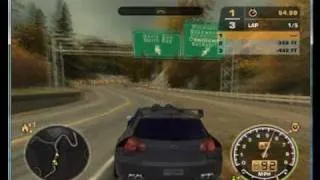 Need For Speed: Most Wanted Black Edition on PCSX2 0.9.6 - Playstation 2 Emulator