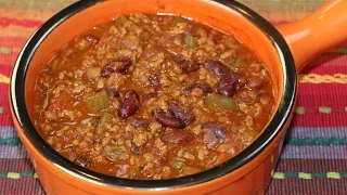 Chili Recipe - How to Make Homemade Chili