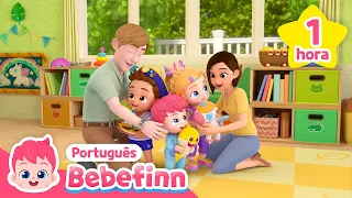 A Minha Família | Música para Criança | + Completo | Bebefinn em Português - Canções Infantis