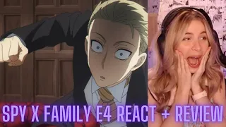 "ELEGANT!!" Spy X Family Episode 4 Reaction & Review | Animaechan