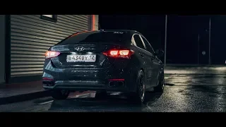 Злому Hyundai Solaris  насадки от злого AMG...