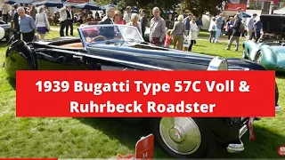 1939 Bugatti Type 57C Voll & Ruhrbeck Roadster - Classic Cars don't get better than this!