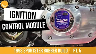 93 Sportster Bobber Build - PT5 - Programable Ignition Control Module - Dyna 2000i