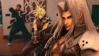 Cloud and Sephiroth in a Nutshell