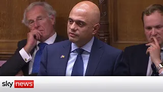 'Enough is enough' says former Health Secretary Sajid Javid