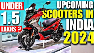 Upcoming Scooters In India 2024🛵Confirmed🔥Best Scooter Under 1 Lakh🔥Best Mileage Scooters🔥Exclusive🏁
