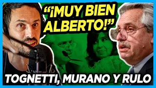 La reacción de Tognetti al enterarse que Alberto va a investigar la deuda tomada por Macri