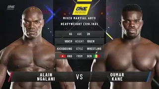 Alain Ngalani vs Reug Reug Oumar Kane HEAVY WEIGHT