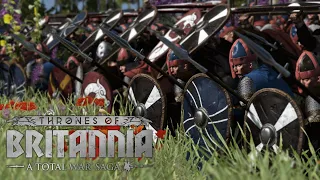 NORMAN KNIGHTS CHARGE TO GLORY! - Total War Thrones of Britannia Multiplayer Siege