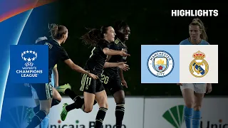 CAROLINE WEIR HAUNTS HER OLD CLUB | Man City vs. Real Madrid UWCL Qualifying Highlights