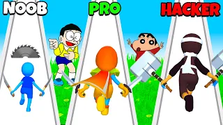 Shinchan and Nobita Vs Monster 😱😨|| Funny Game || Shinchan and his Friends