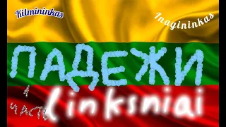 Литовский язык 🇱🇹 5.2 Падежи существительных. Часть 1 ед.ч. (грамматика #1)