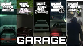 SAFEHOUSE GARAGES! IN GTA GAMES! (Evolution)