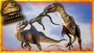 CRAZY ATTACK ANIMATIONS! - Jurassic World Evolution 2 | Cretaceous Predator Pack DLC